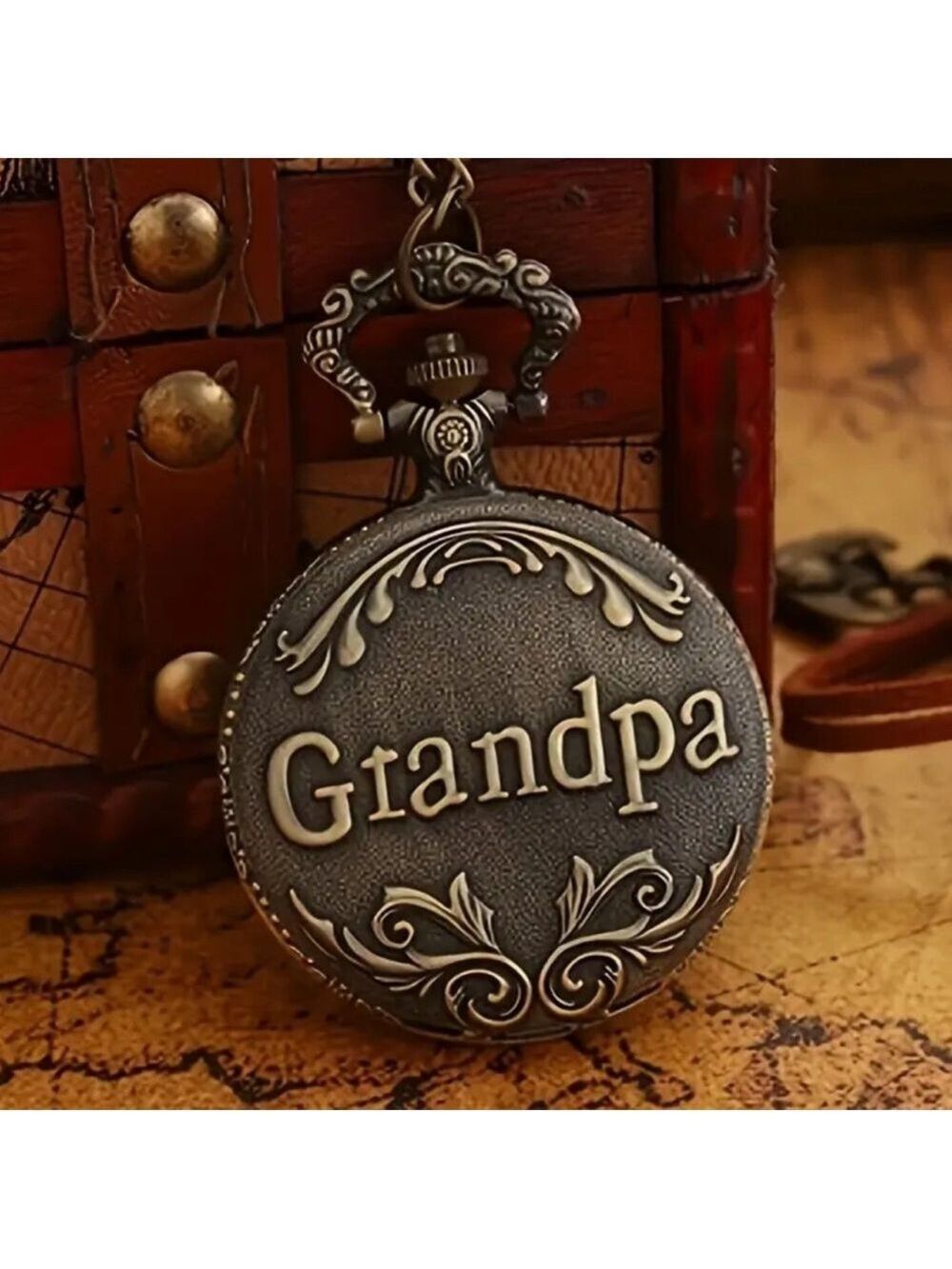 Vintage Style Grandpa Pocket Watch - Picture 5 of 9